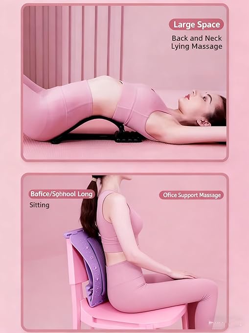2026 Lumbar Support Board For Belly Fat Upgrade 4 Level Adjustable Lumbar Board For Back Stretcher