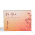 FORIA Vibrance Melts - Organic Fragrance- Free Natural Moisturizing Vaginal Suppositories - 12 Count