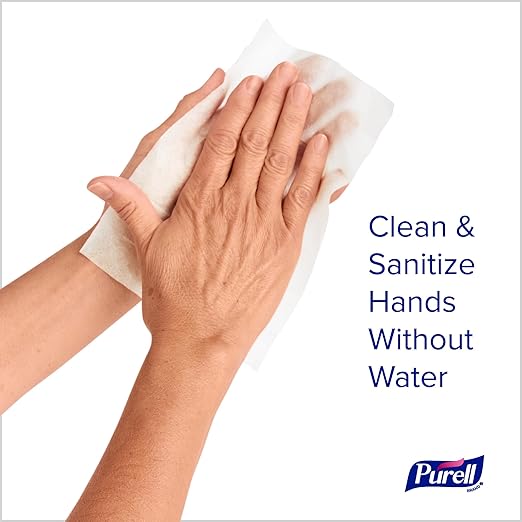 PURELL Hand Sanitizing Wipes Alcohol Formula Fragrance Free 1000 Individually Wrapped Packets - 9021-1M
