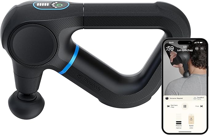 TheraGun Prime (6th Generation) Massage Gun by Therabody – Deep Tissue Powerful Massage in a Rugged Durable Design for Reliable Recovery &amp Pain Relief