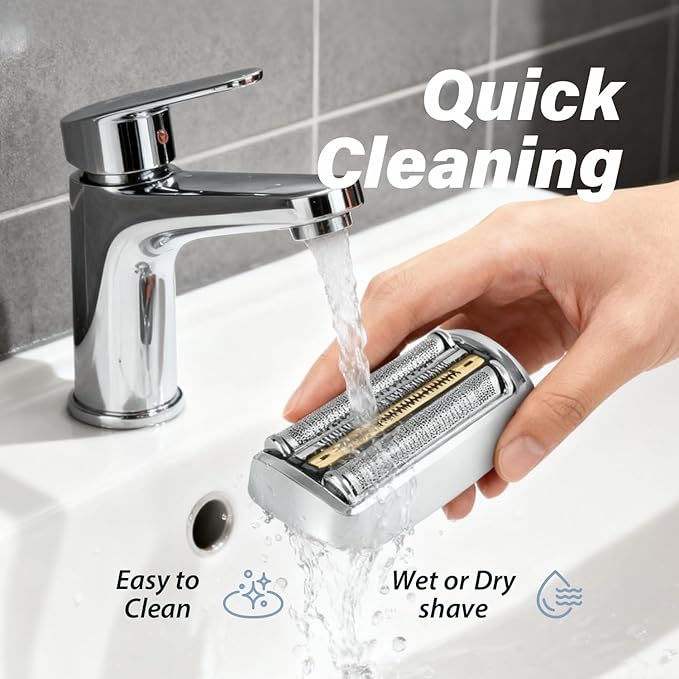 92M Electric Replacement Shaver Head Compatible with Series 9 Shaving Razor Head Suitable for S9 9290cc 9291cc 9370cc 9376cc 9293s 9260s 9295cc 9385ccfor men.