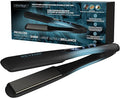 Revamp Progloss Wide Ultra X Shine 1.5-Inch Flat Iron Hair Straightener – Ceramic Hair Straightener with Keratin Argan &amp Coconut Oil Infused Ceramic &amp Ionic Plates Ideal for Long Thick Cur
