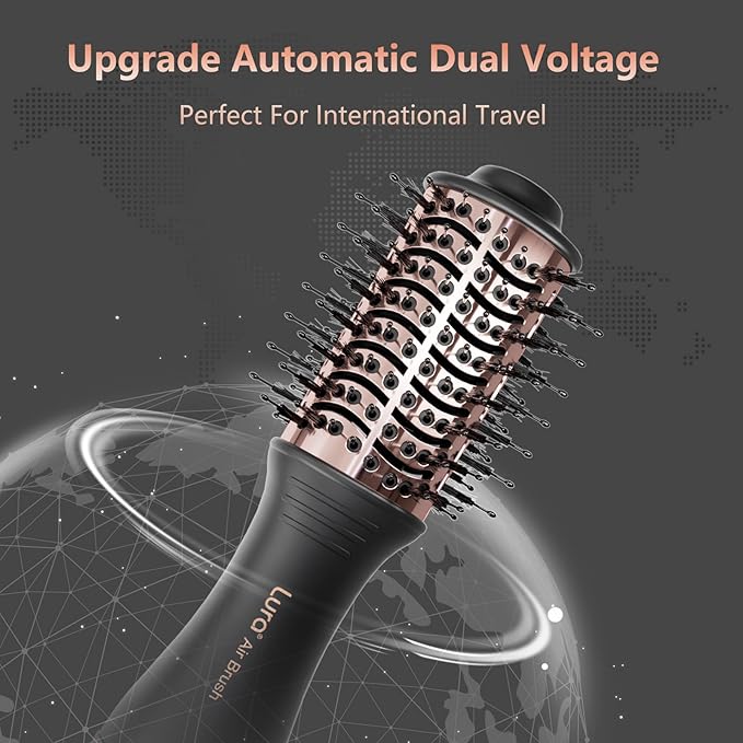 Travel Hair Dryer and Dual Voltage Hair Dryer Brush