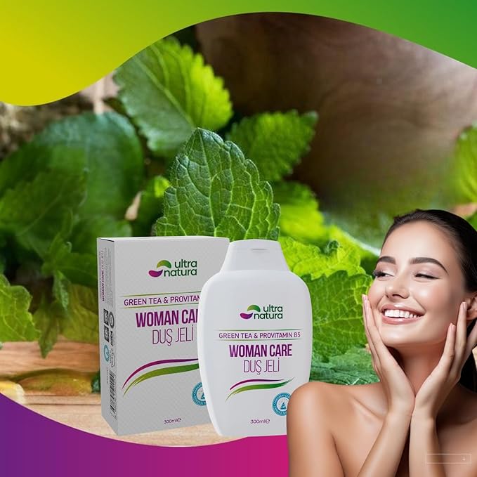 Women's Shower Gel- Green Tea &amp Provitamin B5 Moisturizing - 10.14 fl oz