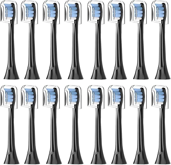 Toothbrush Heads HX9034Compatible for HX3211 HX3281 HX6220 HX6211 HX6231 HX6250 HX6252 HX9322 HX9331 HX9334 HX6253 HX6530(16PCS G)