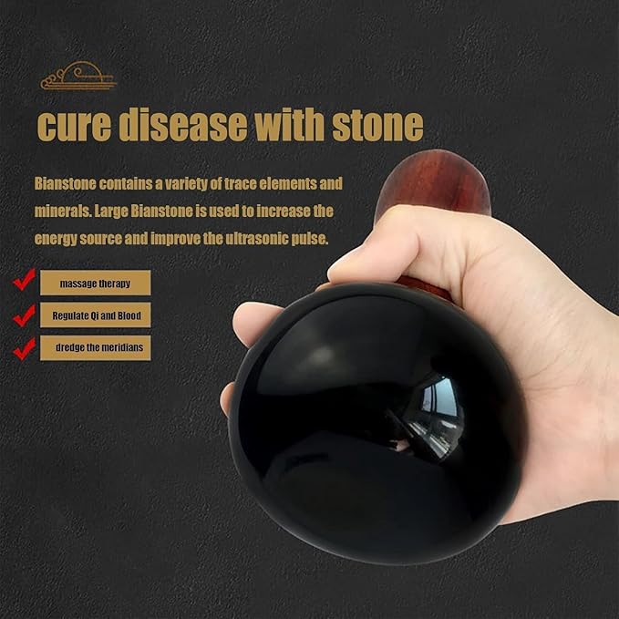 Hot Stone Electric Massager Natural Stone Heating GuaSha Scraping Massage Stones with Warmer Kit Basalt Hot Stones with Heater Kit for Massage Home SPA Relaxation Treatment Pain Relief