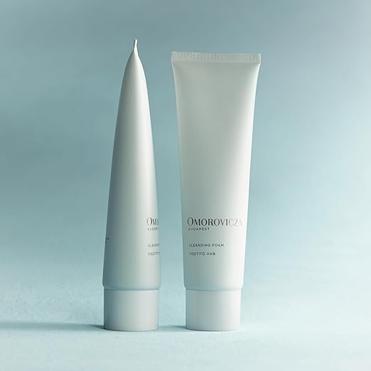 Omorovicza Cleansing Foam (5.1 oz) Sensitive Skin Face Wash Sulfate-Free Face Foaming Cleanser with Copper Gluconate &amp Apple Pectin Gently Purifies Hydrates &amp Respects Skin Barrier