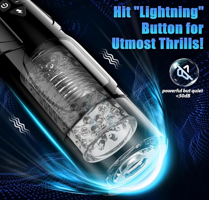Upgraded Blowjobob Machine for Man 7 Thrusting &amp Rotating 7 Modes Sucking with Massager Automatic Mastusbafor Male Masterburbatar Hands Free Automatic Tight Sleeve Hoodies L87