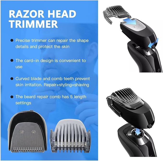 Xspeedonline S6000 Shaver Head Trimmer for Philips Norelco S6011 S6550 S6580 S6840
