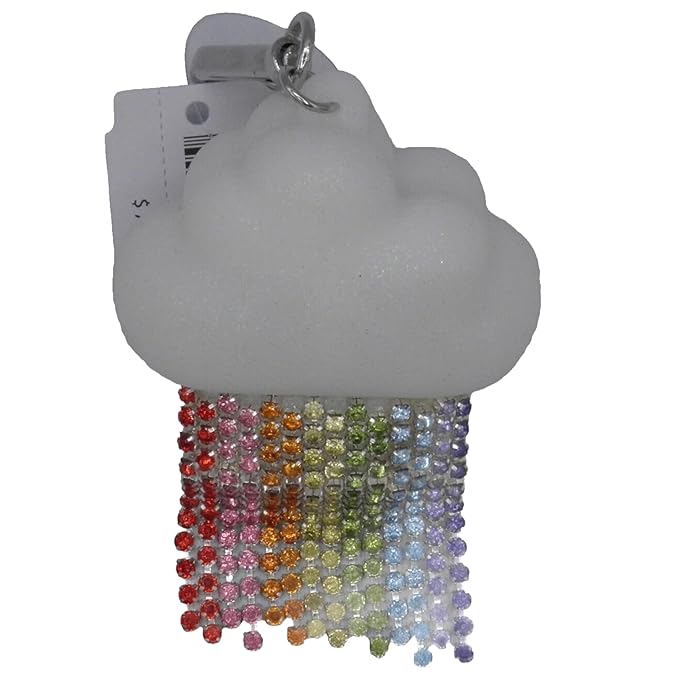 Bath Body Works Hand Sanitizer Holder Blingy Rainbow Cloud 1 Count (Pack of 1)