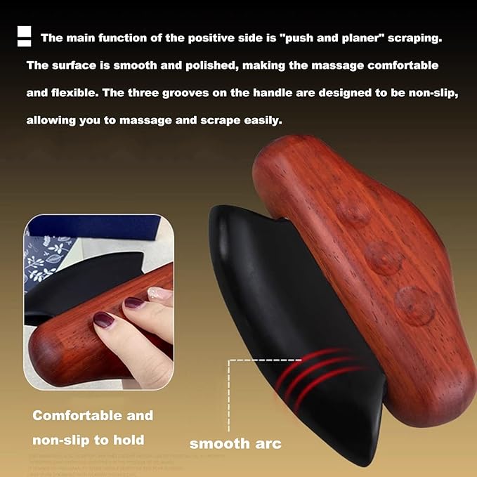 NICHOY Hot Stone Electric Massager Hot Stones for Massage Electric Body Massager with Temperature Controlfor Massage Home SPA Relaxation Treatment Pain Relief(A)