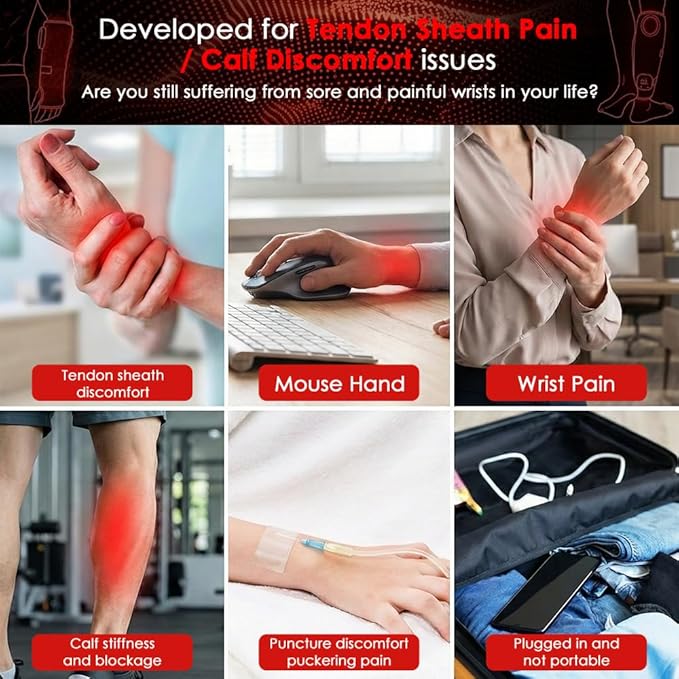 Activa Cuff Red Light Therapy Arm &amp Leg Relief Unrestricted Daily Activity