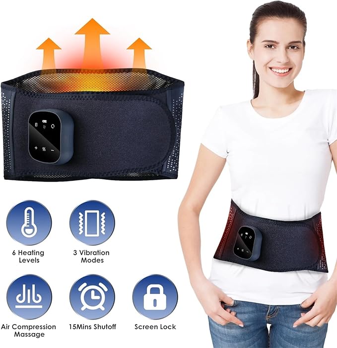 Lower Back Massager Heating Pad Cordless Heating Pad 1Pcs