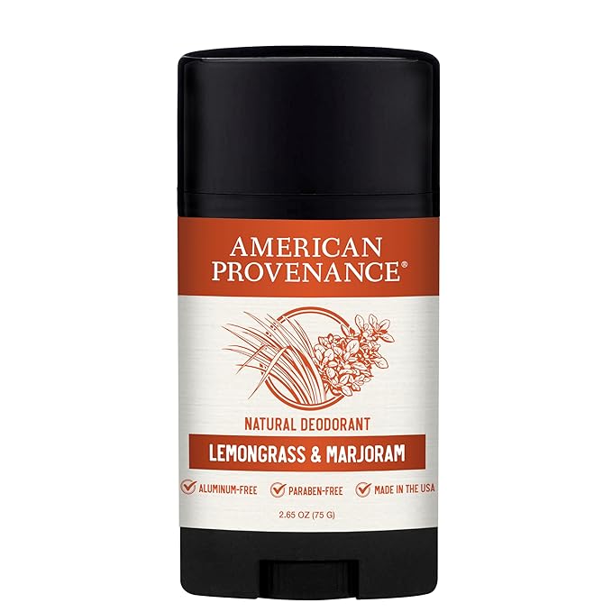 American Provenance Lemongrass &amp Marjoram and Rose &amp Jasmine Deodorant Bundle