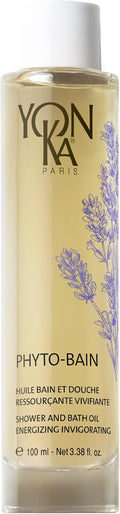 Yon-Ka French Lavender Bath Oil | Phyto Bain Relaxing and Toning Aromatherapy Oil for Dry Skin | Boosts Microcirculation for Wellness | Luxurious Provence Lavender and Rosemary | 3.38 fl oz