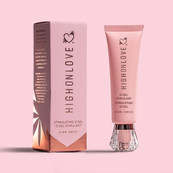High On Love O Gel - Feminine Care Personal Gel Moisturizer for Women - An All Natural Water Based Gentle Formula for Dryness Relief - Vegan &amp Cruelty Free (20 ml)