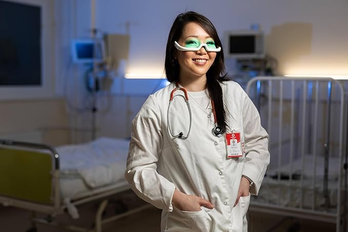 retimer 3 - Smart Light Therapy Glasses for Sleep &amp Circadian Issues - Insomnia Winter Blues Jet lag &amp Shift Work. Naturally Regulate Melatonin. AI App Integrated with Apple &amp Android He