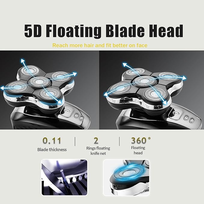 XR7000 Balder Pro Replacement Head Compatible with Remington Balder Pro Head Shaver Model XR7000/XR1500/XR1501 (2 Count)