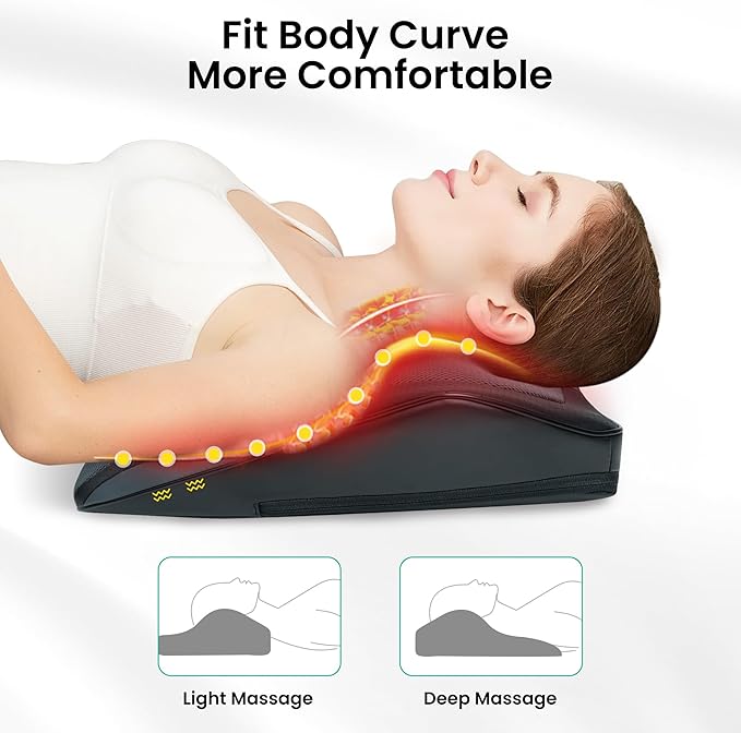 Snailax Back Massage and Foot Massager Bundle