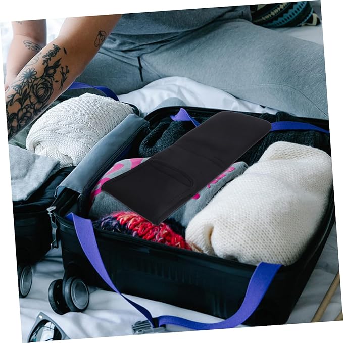 2pcs Hair Straightener Pouches Heat Resistant Curling Travel Case Portable Hair Styling Tool Organizer Bag
