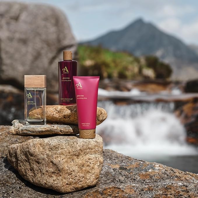 Arran Sense of Scotland Glen Rosa Luxury Moisturising Bath and Shower Gel for Women