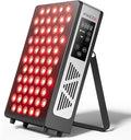 2026 Upgraded Red Light Therapy for Body Face 4-Chip 630nm/660nm/830nm/850nm Red Light Panel with 3 Modes Dimmable &amp Timer Infrared Light Therapy for Home Office Gym Pro 60 LEDs