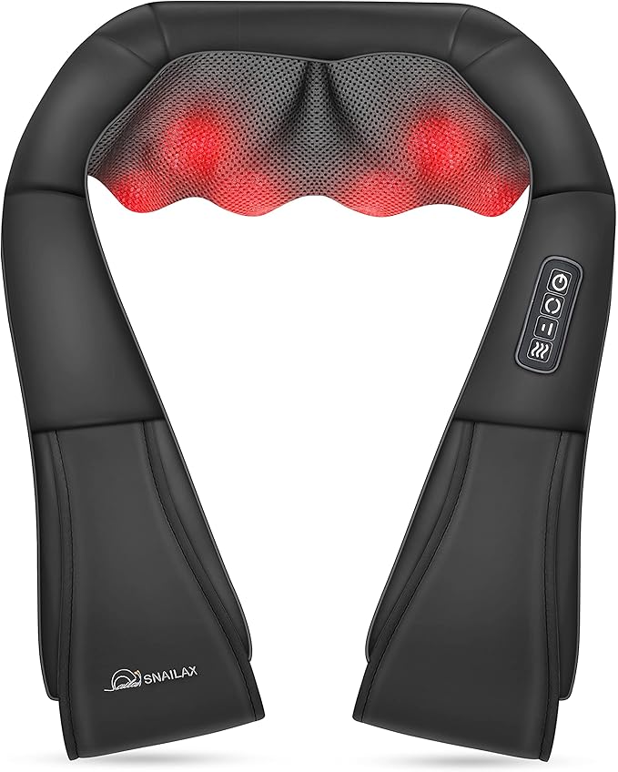 Snailax Shiatsu Neck Massager and Foot Massager