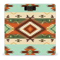 Smart Scale for Body Weight Automatic Switch Digital Bathroom Weighing Scale Ethnic Geometric Pattern Mexican Tribal