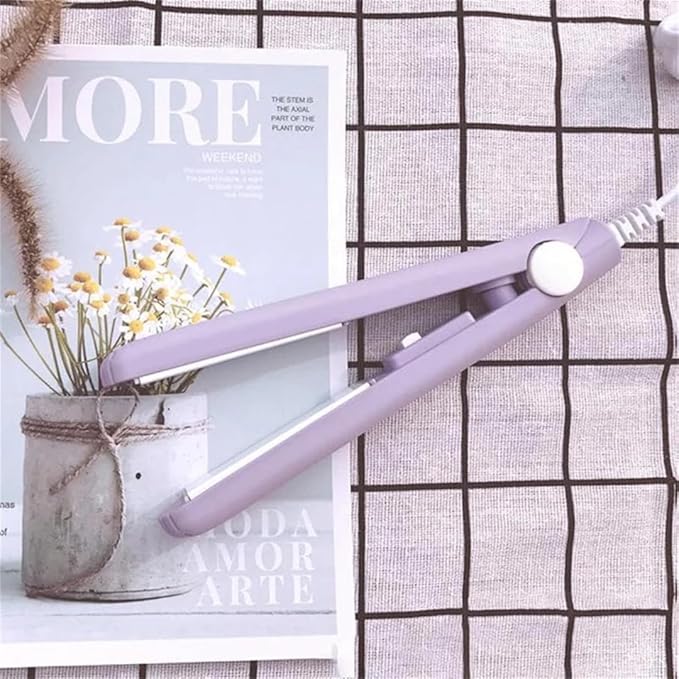 Bella Mini Curling Iron Curls Your Hair Beautifully in Just 5 Minutes (Pink)
