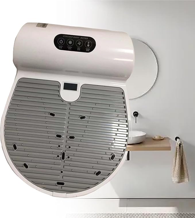 NYMFEA Body Dryer Body Dryer After ShowerNegative Ions Body Heater Blow Dryer Body Hair Dryer with Gravity Sensor Natural Warm Air Wind and Cool WindNoscale