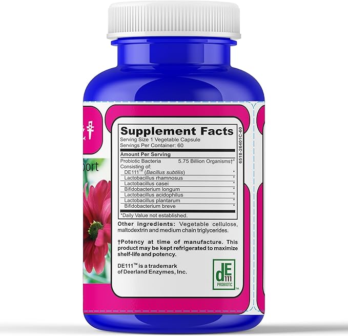 Probiotics for Women Supplement – Feminine &amp Vaginal Probiotics with Cranberry – Daily Women’s Probiotic Capsules for Vaginal Flora Urinary &amp Digestive Support – 60 Capsules