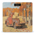 Autumn Fall Truck Weight Scale Large Digital Bathroom Scales with Bright LED Display Non Slip Digital Scale and Step On Fashion Weighing Machine for Body
