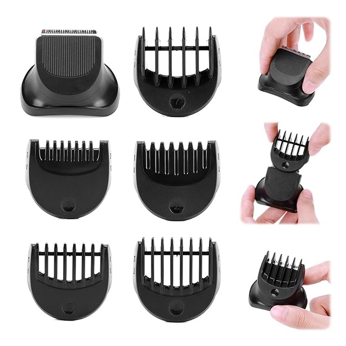 Series 3 Trimmer Head With 5 Limit Combs Electric Razor Head Replace Shaver Head For 380s‑4 3040 3045 300s 301s 310s 3000s