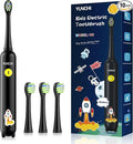 Personalized Handmade Electric Toothbrush Customized Name Electric Toothbrush (Black)