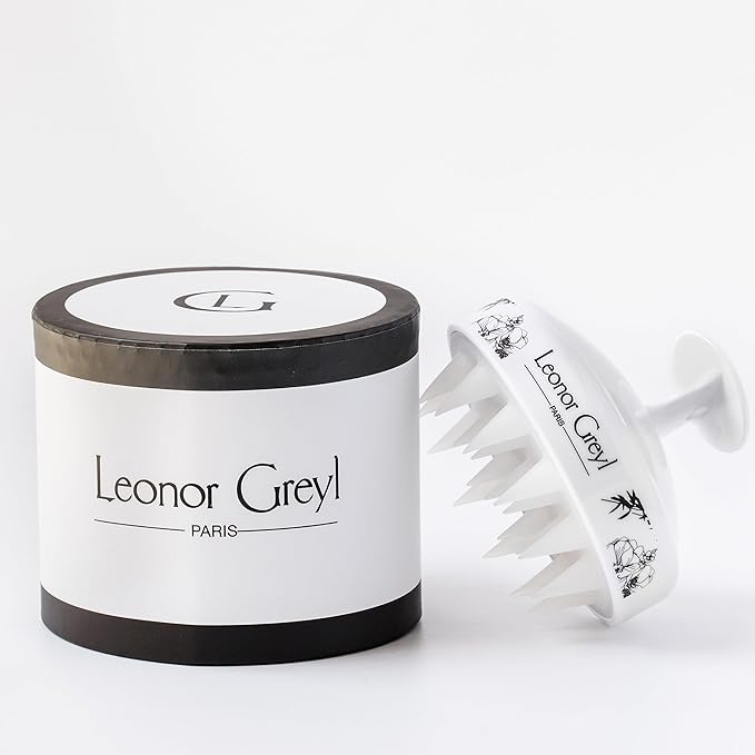 Scalp Massager Hair Growth by Leonor Greyl - Award Winning Luxury Scalp Massager Brush. Purifies and Stimulates the Scalp to Promote Hair Growth Shine and Strength