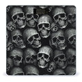 Black Skull Weight ScaleClear LED Display Bathroom Digital Weighing ScaleTempered Glass Digital Bathroom Scale for Body Weight Capacity Up to 400 Lbs