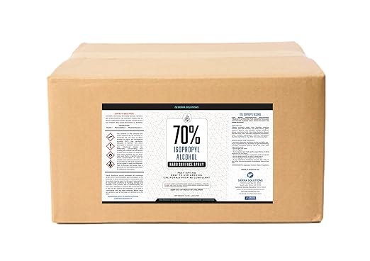 70% Isopropyl Alcohol Aerosol Spray (1 Case) by Sierra Solutions