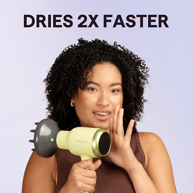 Wavytalk Blown Away Ionic Hair Dryer and Heat protectant Spray for Hair 1.69 Fl Oz