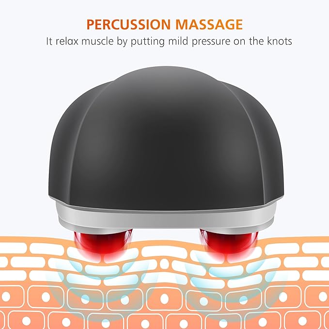 Snailax Handheld Back Massager and Back Massager Bundle