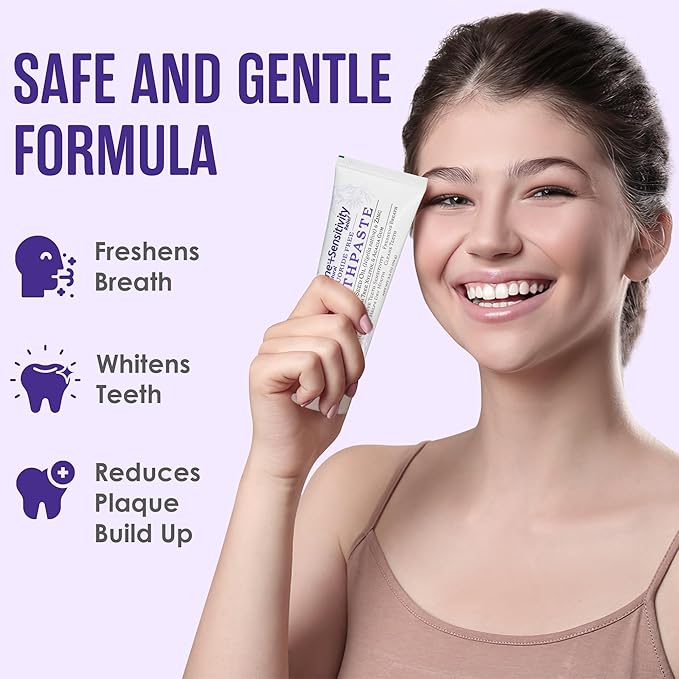 SprinJene Customer Favorite's Oral Care Bundle – Natural Toothpaste &amp Alcohol-Free Mouthwash Set Fluoride Free SLS Free Black Seed Oil &amp Zinc Formula Premium Value Essentials Duo Pack