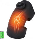 3-in-1 Heated Vibration Massager Cordless Wrap for Knee Shoulder Elbow 5 Heat Levels 3 Modes Adjustable Velcro Brace with Wormwood Pack Rechargeable Ideal Gift for Mom Dad