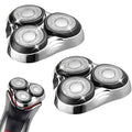 Universal Rotary Shaver Replacement Head Compatible with Remington Shaver Razor Parts for Series R3R4R5R6R7R8SP-3141 and SP-5161 Foils (Silver/2Pack)