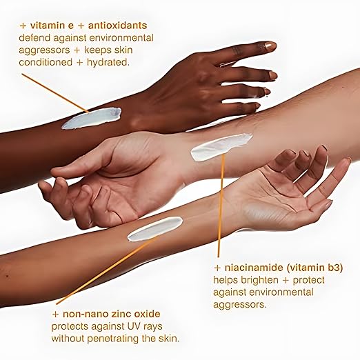 MALIN+GOETZ SPF 30 Mineral Sunscreen | Face &amp Body Broad Spectrum Sun Protection with Zinc Oxide Titanium Dioxide Shea Butter | Hydrating &amp Brightening | Vegan Reef-Safe Cruelty-Free (1.7