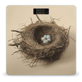 Birds Nest Scale for Body Weight Highly Accurate Digital Bathroom Scale Sturdy Tempered Glass Weighing Scales with LCD Display Fashion Body Fat Smart Scales 400lb