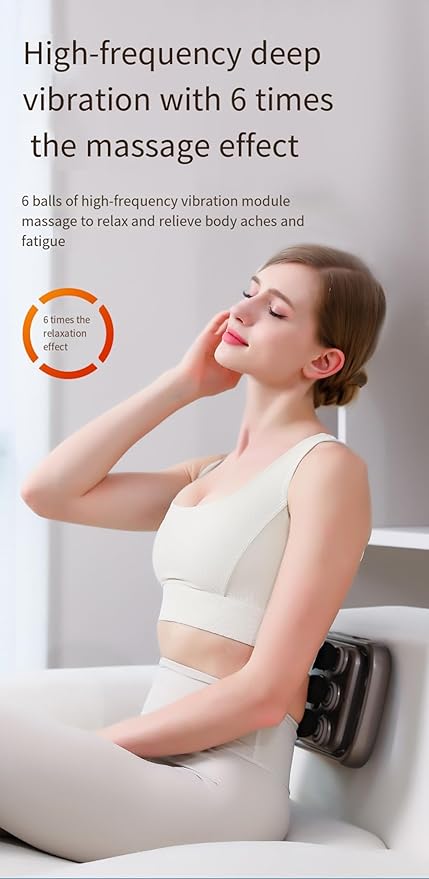 Proflex Muscle Therapy Device - 6/12/18/22 Interchangeable Heads with 5-Speed Quiet Massager