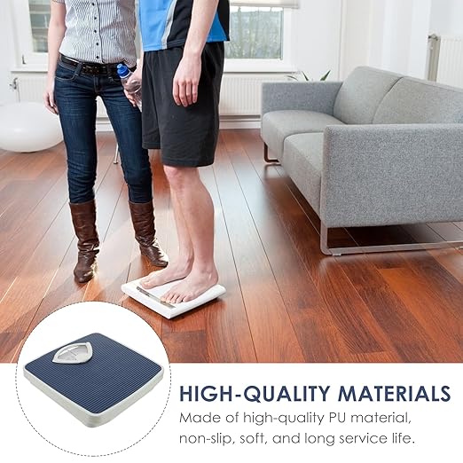 HEALLILY Weighing Bathroom Scales Home Scales for Body Weight Bathroom Body Digital for Body Weight Weight Scales Body Fat Mechanical Pu to Rotate Spring
