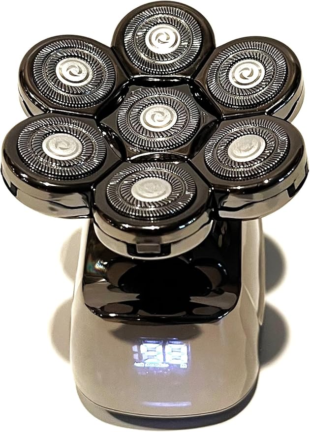 MuSOKI'S Stylish 7 Blade Wet and Dry Electric Shaver
