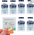 Pack of 6 (900 Tab) Steramine Sanitizing Tablets w/ 30x QT-10 Test Strips by FryOilSaver Co. Steramine Multi Purpose Contact Solution Sanitizer Tablets for Gym Hotel Bar Restaurants &amp Food Ser