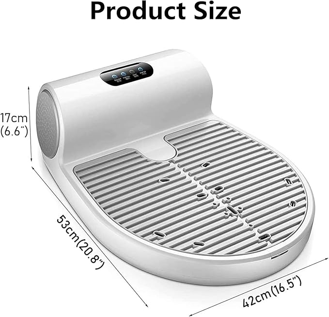 Body Hair Dryer After Shower Smart Foot Touch Touch Screen Full Body Hair Dryers for Bathroom Hot Wind/Cool Wind for Household BathroomWithout Smart Scale(Without Smart Scale)