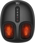 CILI Shiatsu Foot Massager with Heat and Compression Kneading RollingElectric Feet Massager for Plantar Fasciitis Neuropathy Feet Heater Foot Warmer for Women Size Up to 14